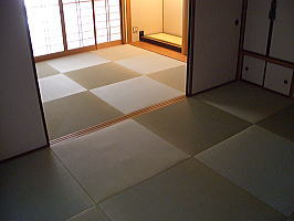 縁無し畳(目積表)・施工例